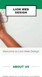 Mobile Screenshot of lionwebdesign.com